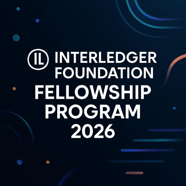 Interledger Foundation Fellowship Program 2026