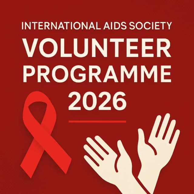 International AIDS Society Volunteer Programme 2026