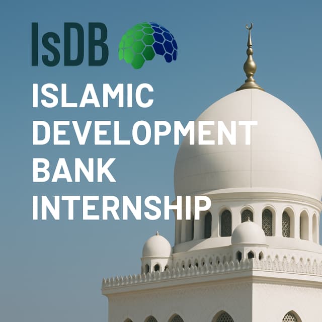 Islamic Development Bank Internship