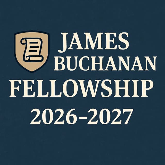 James Buchanan Fellowship 2026-2027
