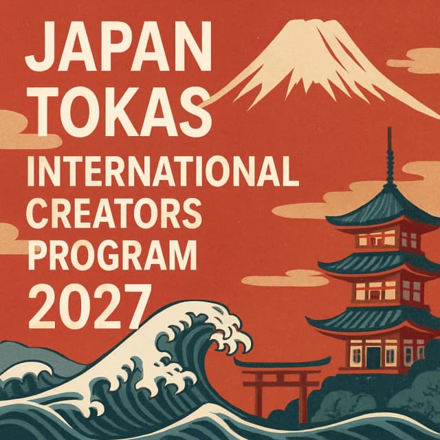 Japan TOKAS International Creators Program 2027