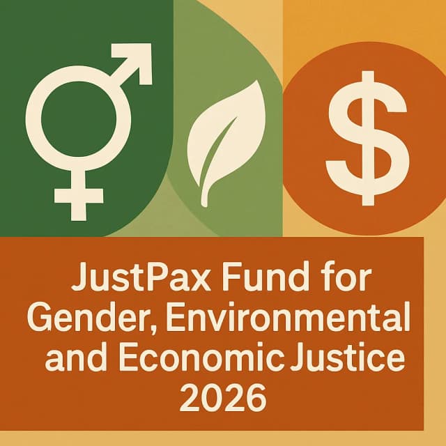 JustPax Fund for Gender, Environmental and Economic Justice 2026