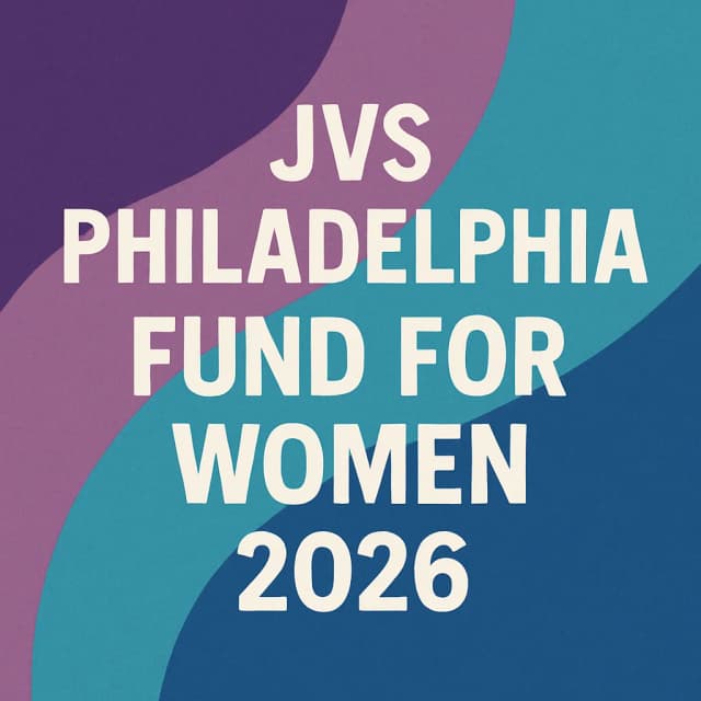 JVS Philadelphia Fund for Women 2026