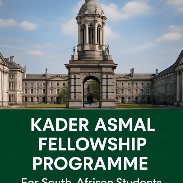 Kader Asmal Fellowship Programme for South-African Students in Ireland