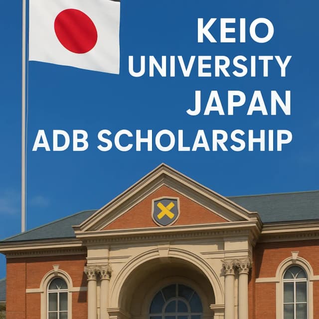Keio University Japan ADB Scholarship