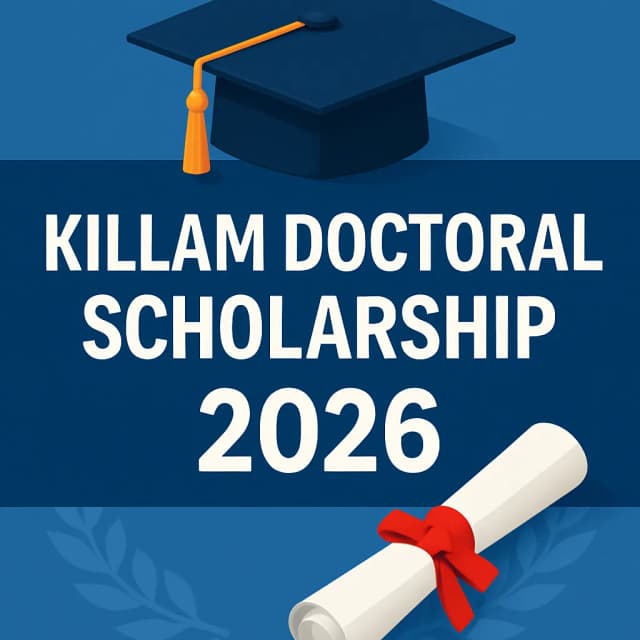 Killam Doctoral Scholarship 2026