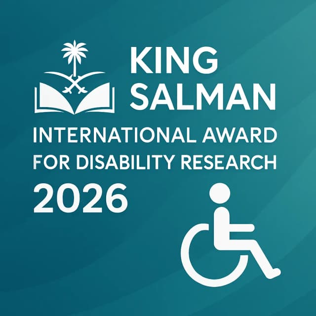 King Salman International Award for Disability Research 2026