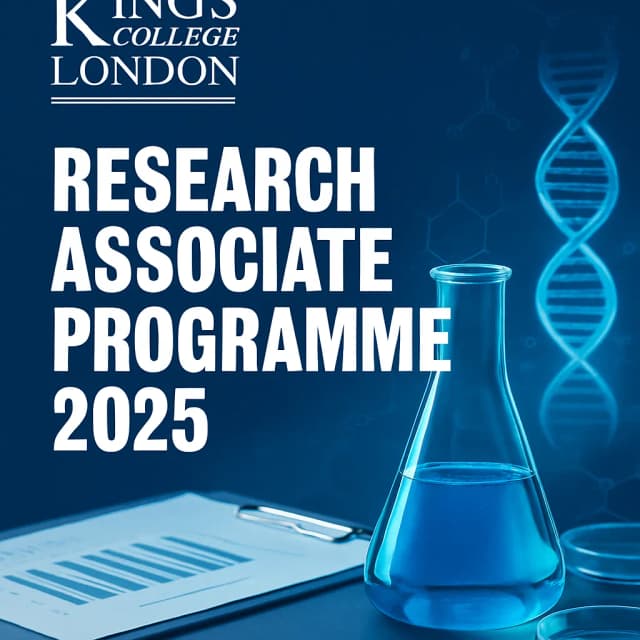 King's College London Research Associate Programme 2025