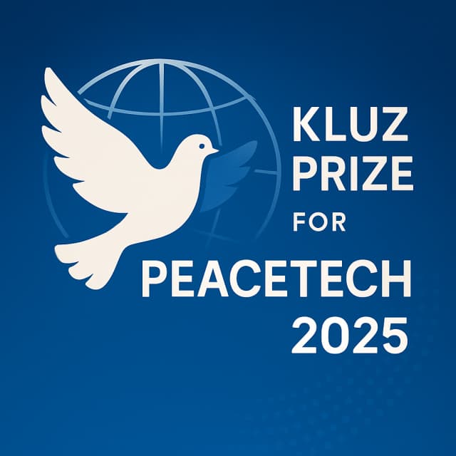 Kluz Prize for PeaceTech 2025