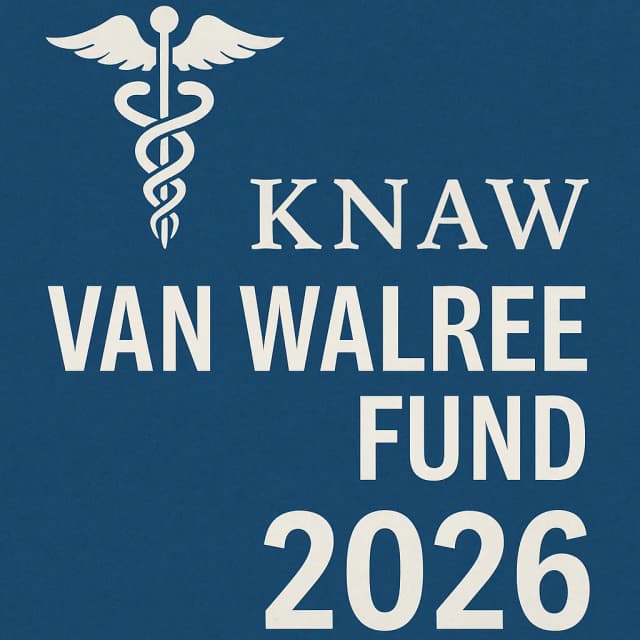 KNAW Van Walree Fund 2026