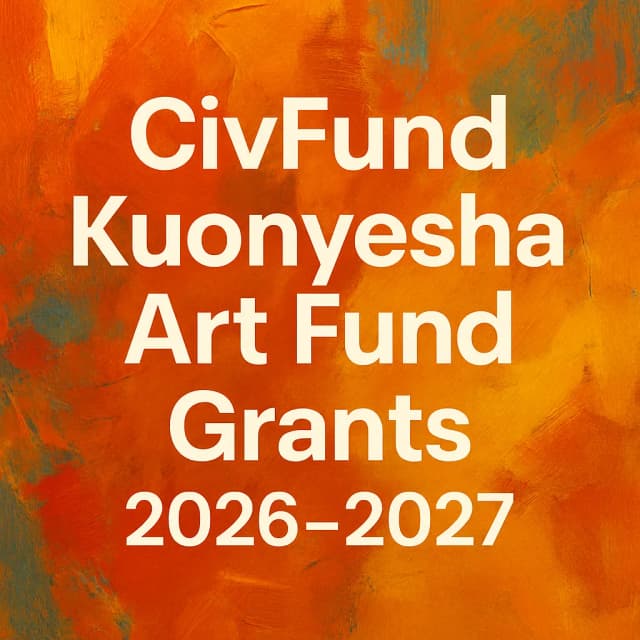 CivFund Kuonyesha Art Fund Grants 2026–2027