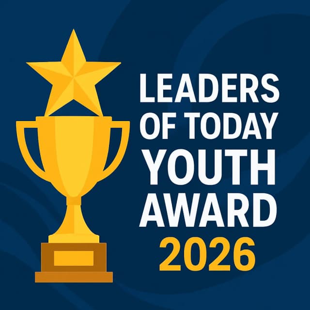 Leaders of Today Youth Award 2026
