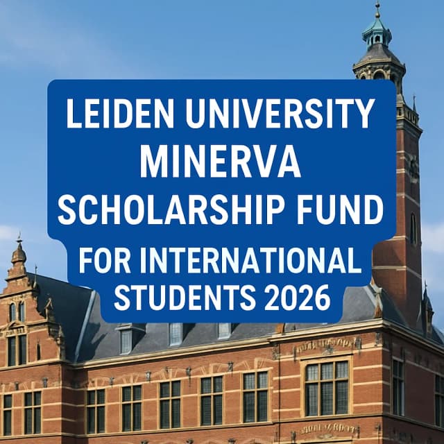 Leiden University Minerva Scholarship Fund for International Students 2026