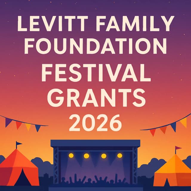 Levitt Family Foundation Festival Grants 2026