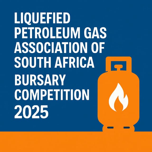 Liquefied Petroleum Gas Association of South Africa Bursary Competition 2025