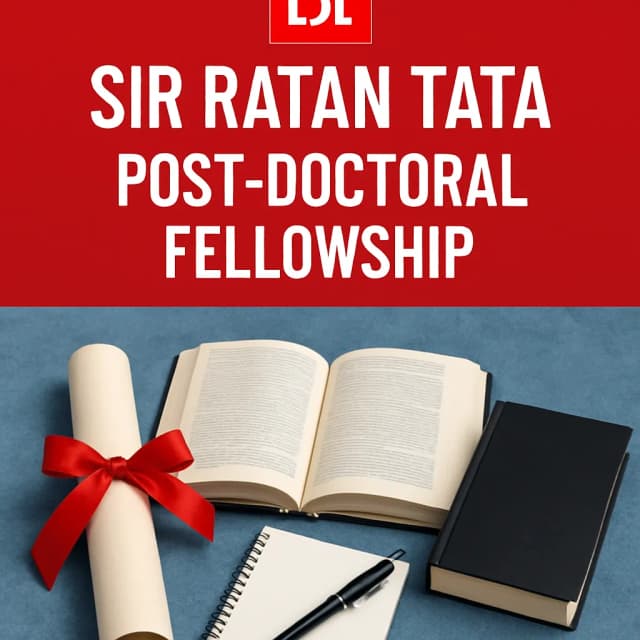 LSE - Sir Ratan Tata Post-doctoral Fellowship