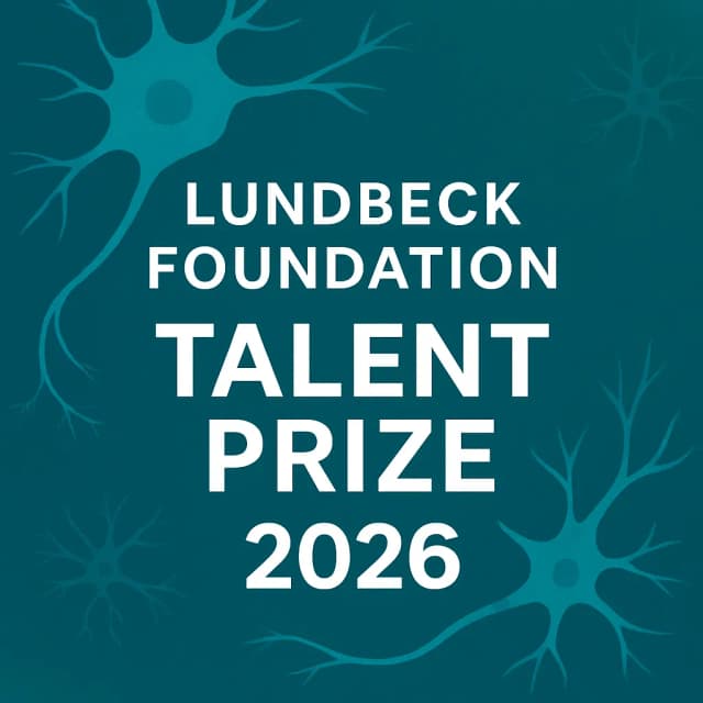 Lundbeck Foundation Talent Prize 2026
