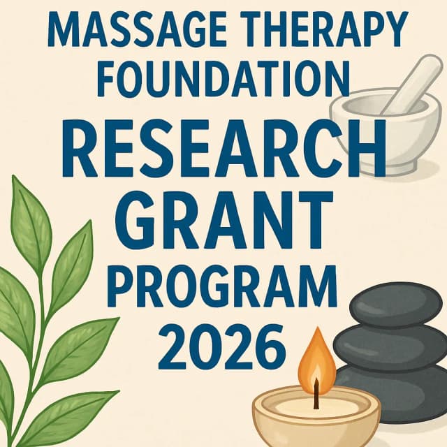 Massage Therapy Foundation Research Grant Program 2026