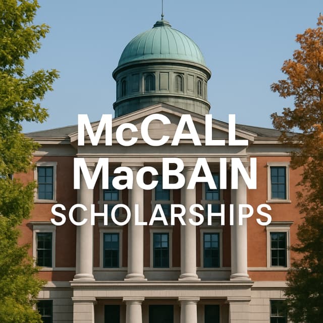 McCall MacBain Scholarships