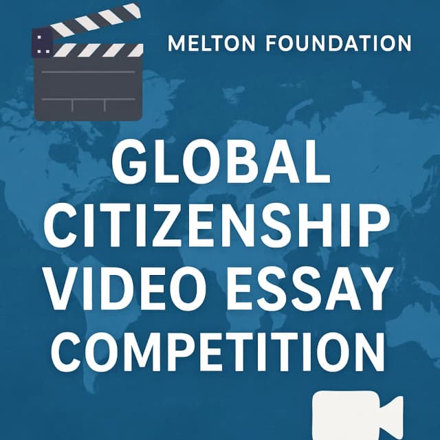 Melton Foundation Global Citizenship Video Essay Competition