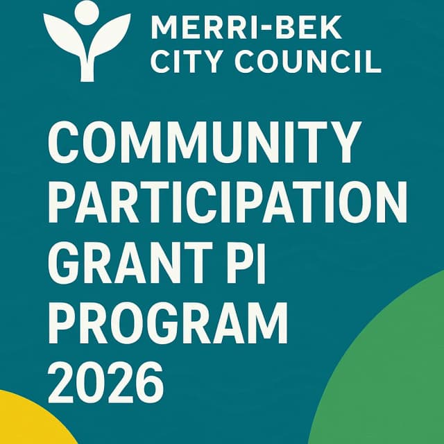 Merri-bek City Councils Community Participation Grant Program 2026