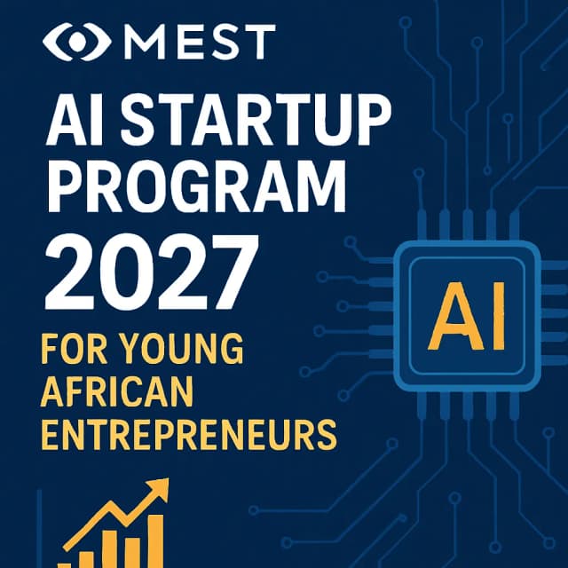 MEST AI Startup Program 2027 for Young African Entrepreneurs