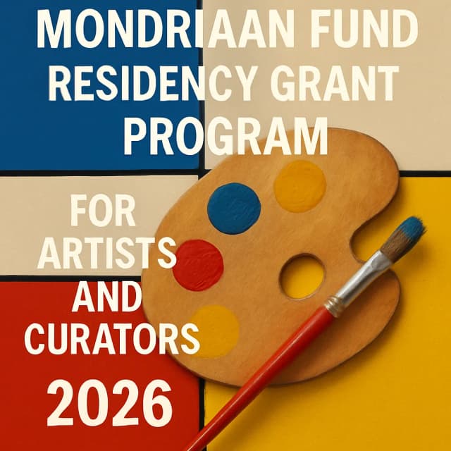 Mondriaan Fund Residency Grant Program for Artists and Curators 2026