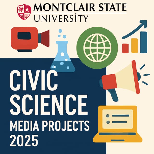 Montclair State University Civic Science Media Projects 2025