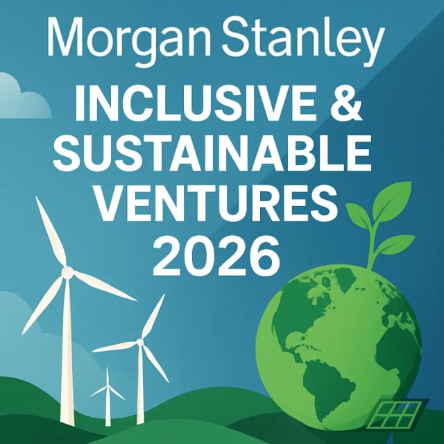 Morgan Stanley Inclusive & Sustainable Ventures (MSISV) 2026