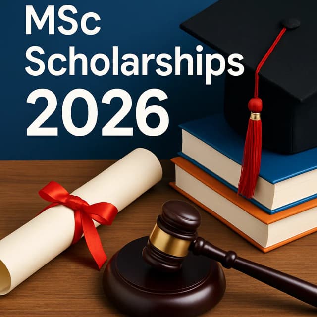 MSc Scholarships 2026