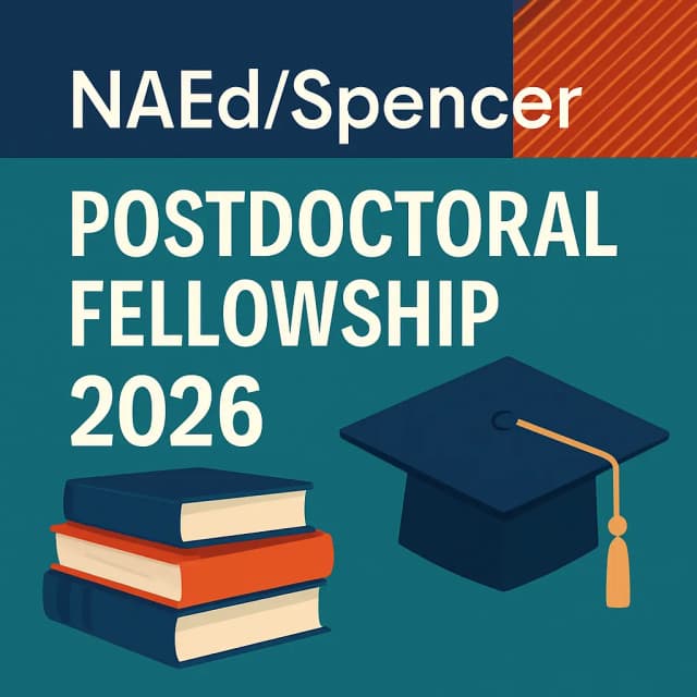 NAEd/Spencer Postdoctoral Fellowship 2026