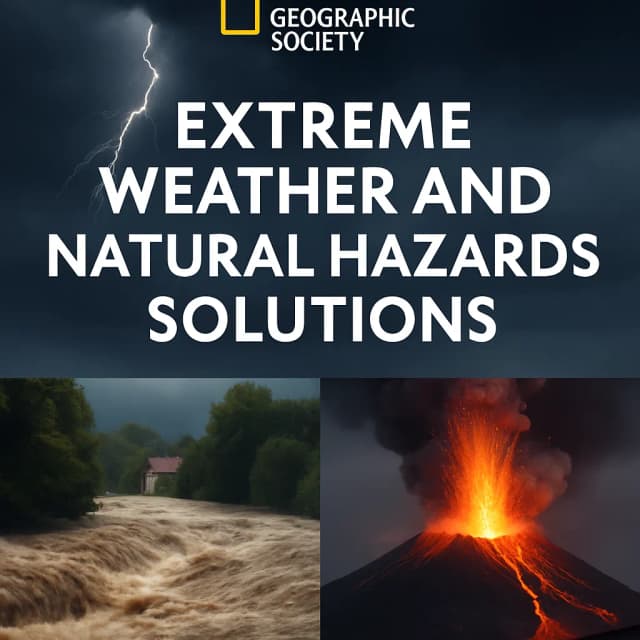 National Geographic Society Extreme Weather and Natural Hazards Solutions