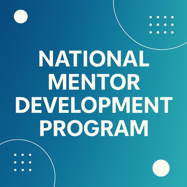National Mentor Development Program