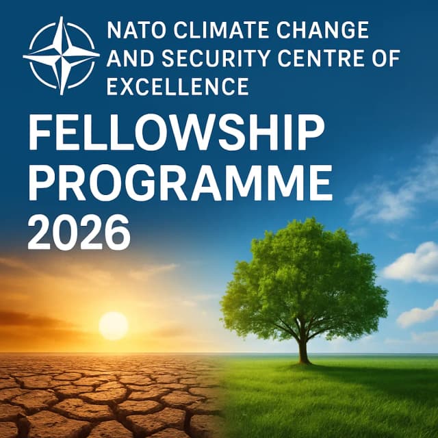NATO Climate Change and Security Centre of Excellence Fellowship Programme 2026