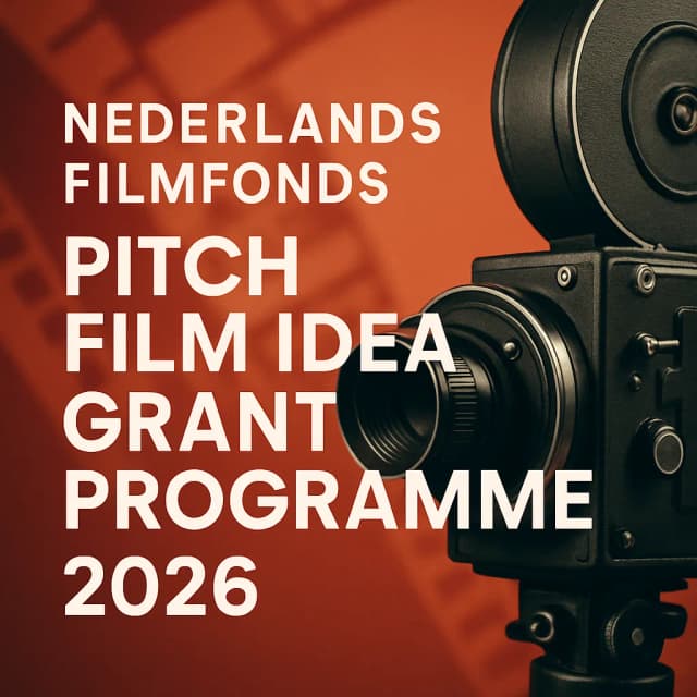 Nederlands Filmfonds Pitch Film Idea Grant Programme 2026
