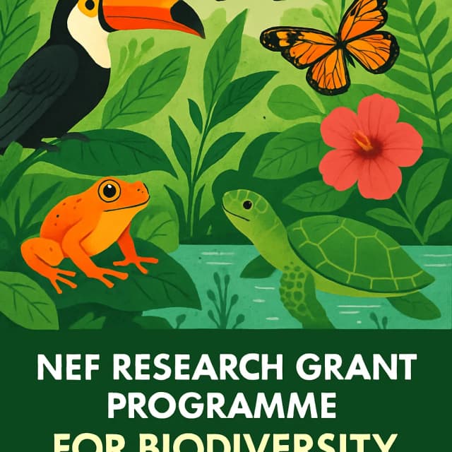 NEF Research Grant Programme for Biodiversity 2026