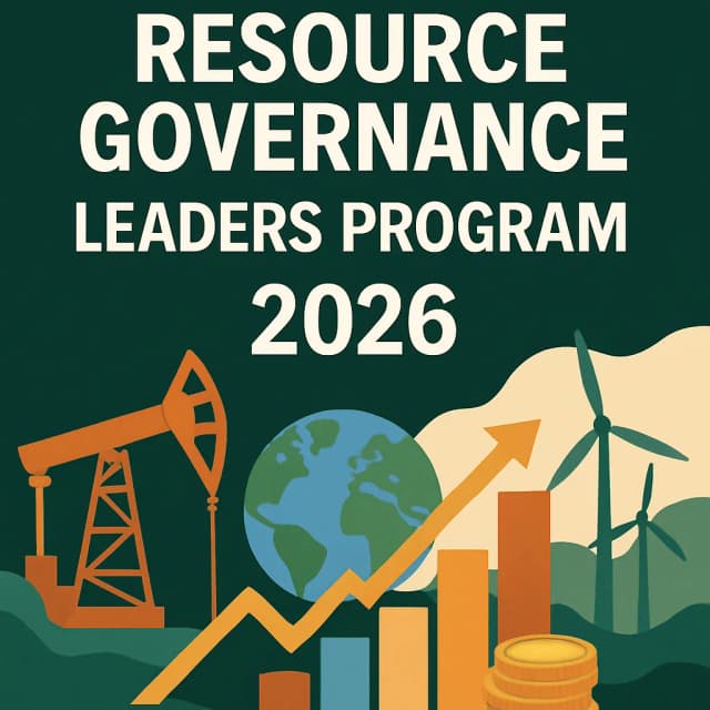 Next Generation Resource Governance Leaders Program 2026