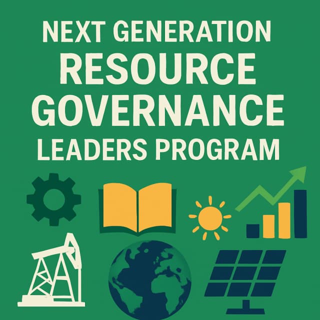 Next Generation Resource Governance Leaders Program