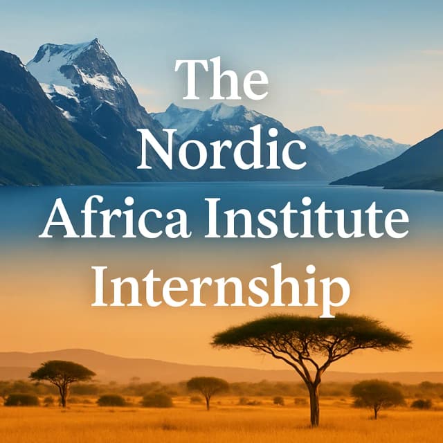 The Nordic Africa Institute Internship