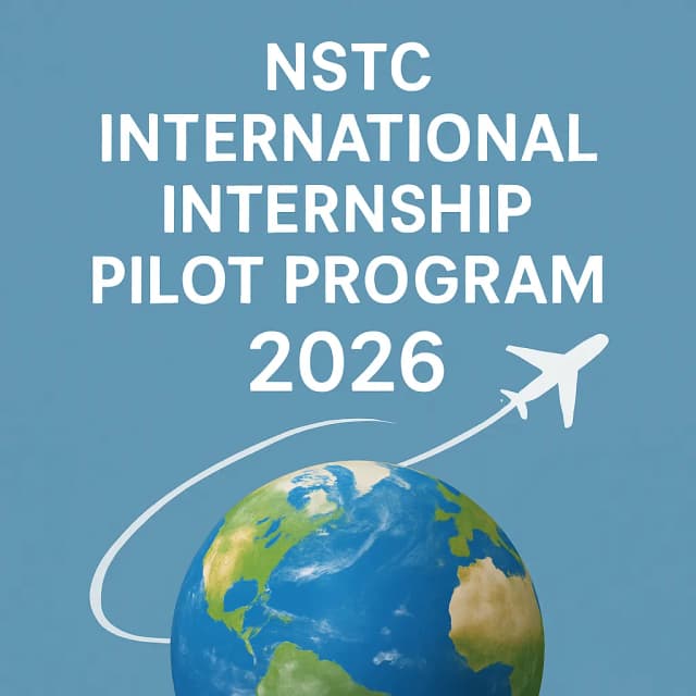 NSTC International Internship Pilot Program 2026