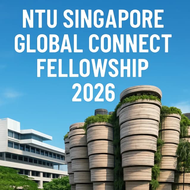 NTU Singapore Global Connect Fellowship 2026