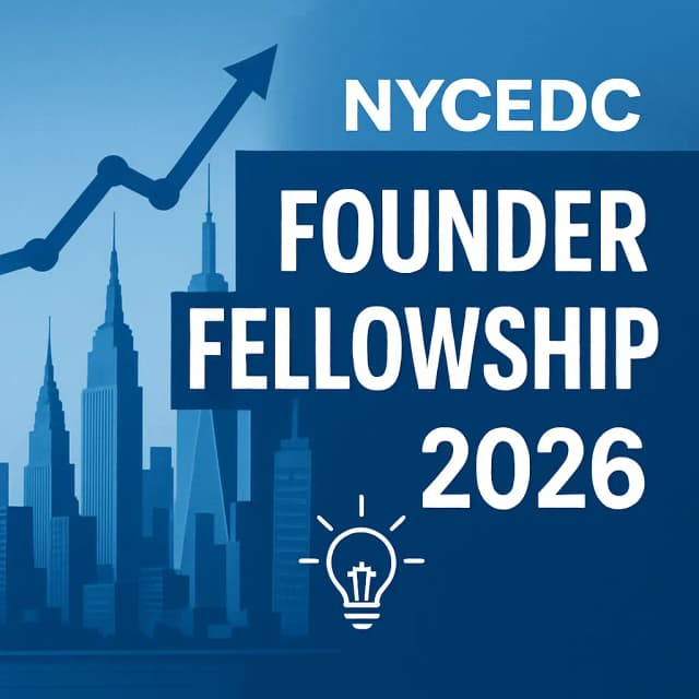 NYCEDC Founder Fellowship 2026