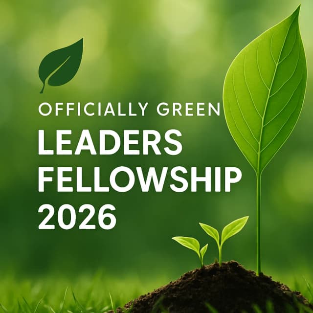 Officially Green Leaders Fellowship 2026