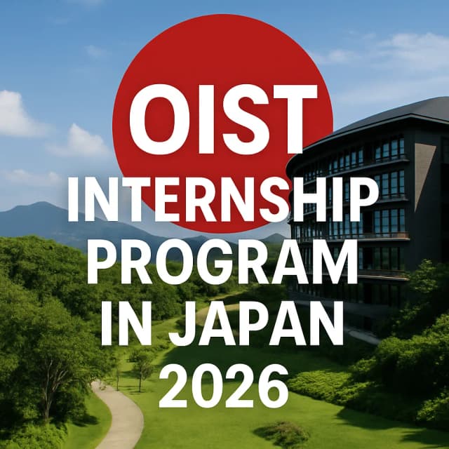 OIST Internship Program in Japan 2026