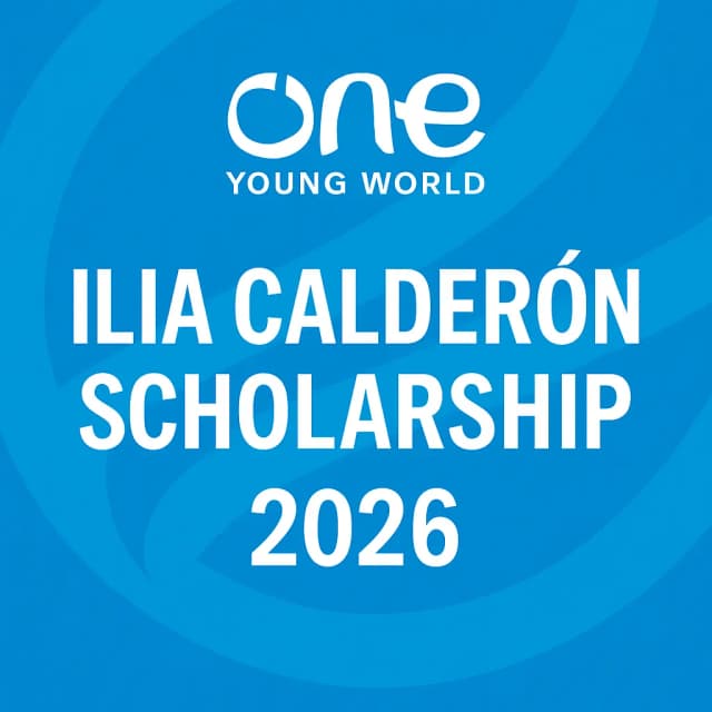One Young World - Ilia Calderón Scholarship 2026
