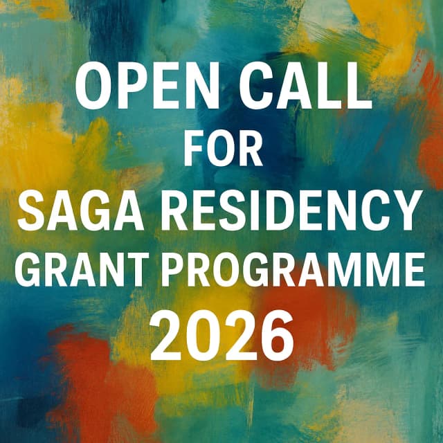 Open Call for Saga Residency Grant Programme 2026