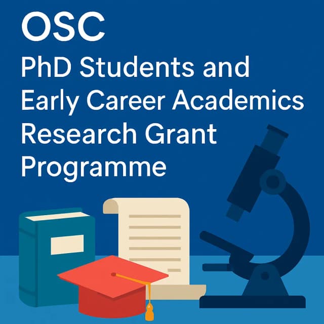 OSC PhD Students and Early Career Academics Research Grant Programme