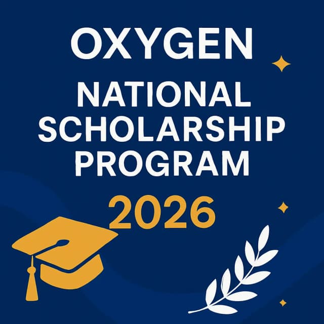 OXYGEN National Scholarship Program 2026