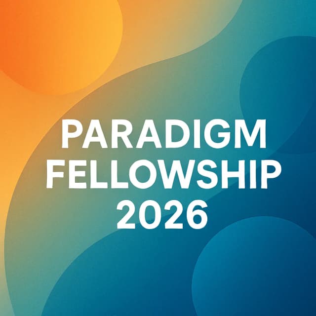 Paradigm Fellowship 2026