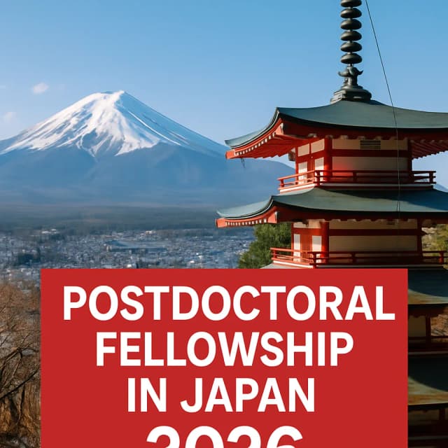 Postdoctoral Fellowship in Japan 2026